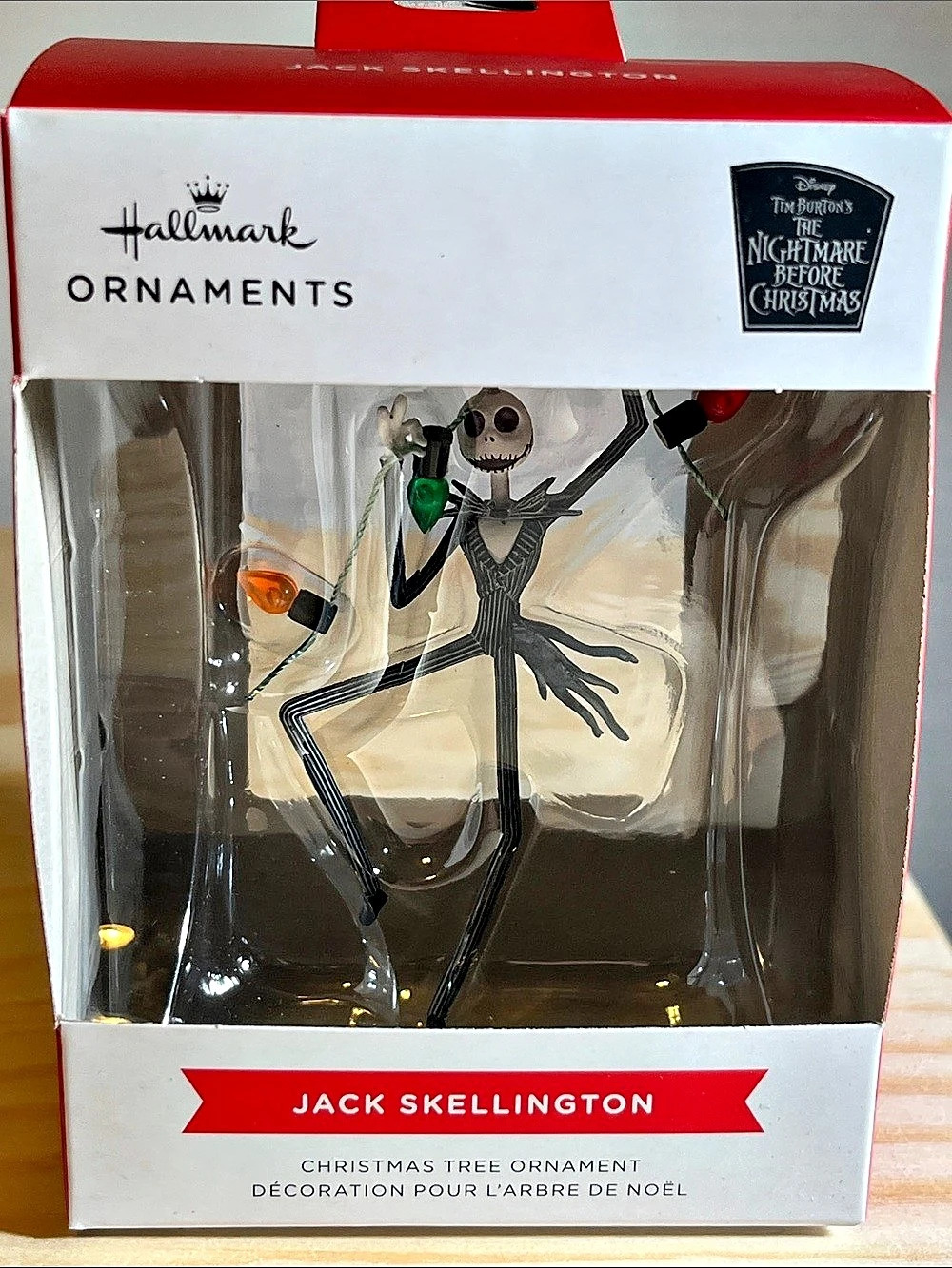 Hallmark Disney The Nightmare Before Christmas Jack Skellington With Lights